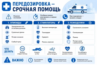 Помощь при передозировке в Реже