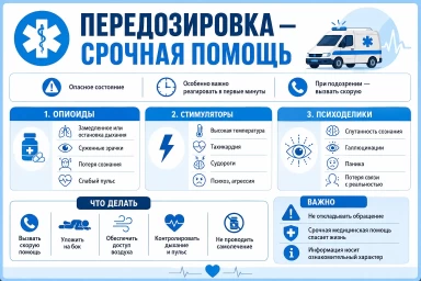 Помощь при передозировке в Реже